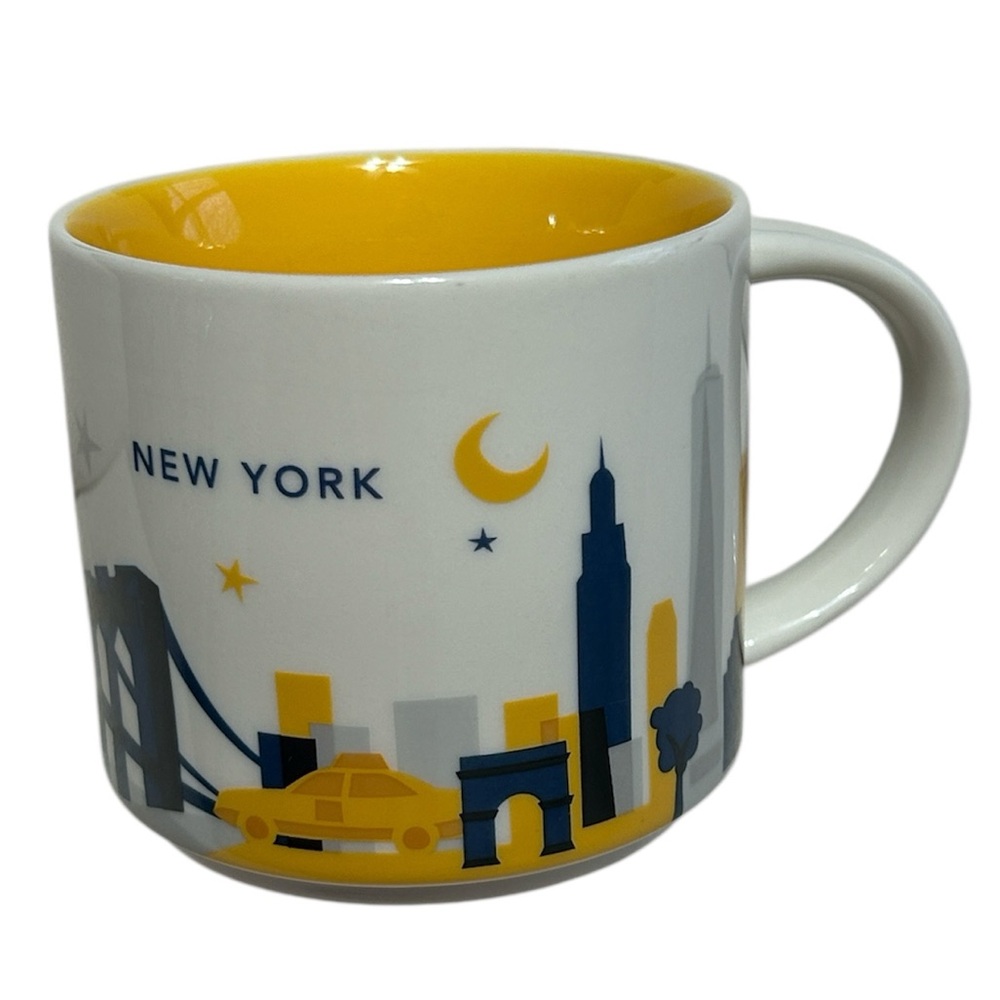 Starbucks 2015 "You Are Here" Collection New York City 14 ounce coffee mug.